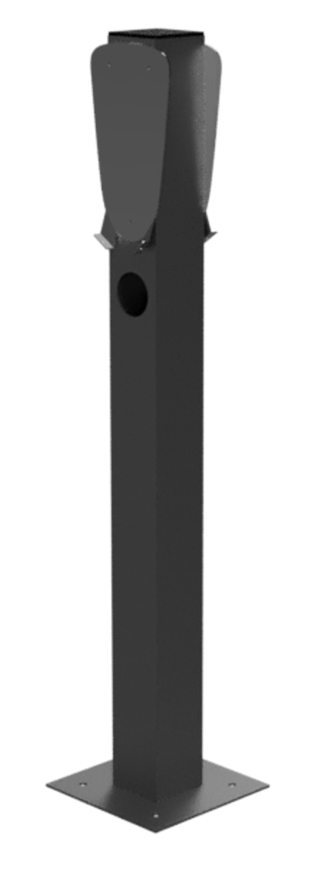ChargeX Duel-Stele für 2 Aqueduct Modul schwarz