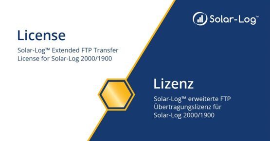 Solar­Log erweiterte FTP Übertragungslizenz SL 2000