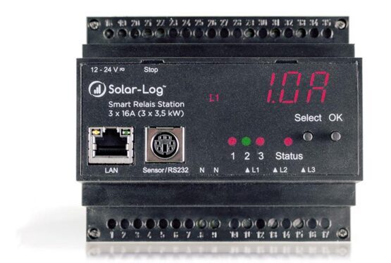 Solar-Log™ Smart Energy Relais Station, 3*16A